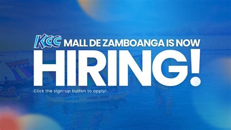 kcc mall job hiring in zamboanga city|KCC Jobs .